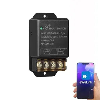 30A High Power WiFi Wireless Smart Switch
