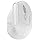 KYSONA Ergonomic Mouse Wireless, Bluetooth Vertical Mouse, 5-Level Adjustable DPI, 2.4G Silent Switch Mice for Windows, MacOS, IPadOS, Laptop, PC, White