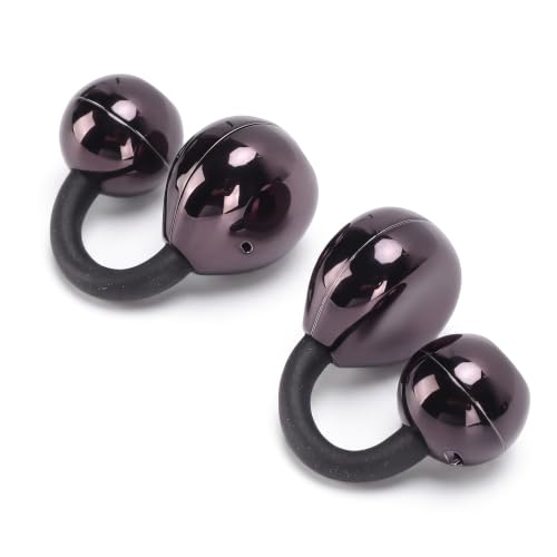 GOWENIC Wireless Earbuds, Bluetooth 6.0 Headphones with HiFi Bass Stereo, Touch Control, 6H Playtime, 30H Charging Case, Customizable Watch Face APP, for Sports and Daily Use (Black)