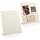 Gueevin 2 Pcs Magnet Board Magnetic Display Stand for Table, White, Small