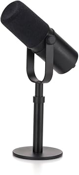 Saramonic MV-Pod-D Dynamic Cardiod Podcast Mic USB-C & XLR Podcast Mic for Streaming, Recording & Broadcasting, Noise Cancellation, Mute, and Desktop Stand