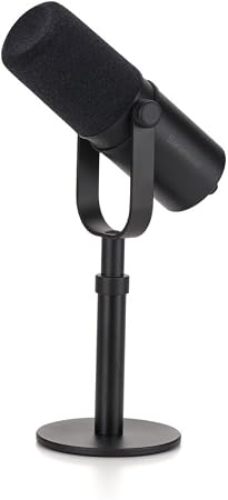 Saramonic MV-Pod-D Dynamic Cardiod Podcast Mic USB-C & XLR Podcast Mic for Streaming, Recording & Broadcasting, Noise Cancellation, Mute, and Desktop Stand