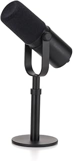 Saramonic MV-Pod-D Dynamic Cardiod Podcast Mic USB-C & XLR Podcast Mic for Streaming, Recording & Broadcasting, Noise Cancellation, Mute, and Desktop Stand - Image 1