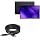 BoxWave Cable Compatible with Leia Lume Pad 2 - PowerDisplay PD Cable (6ft) - USB-C to USB-C (100W), LED Wattage Info Extra Long Braided Nylon - Jet Black