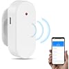 WiFi Human Presence Sensor: 24G mmWave Radar Bulit in Light Sensor, Zone Positioning, Sensitivity Settable,Tuya App Remote Control, Compatible with Alexa, Smart Motion Sensor for Home Automation