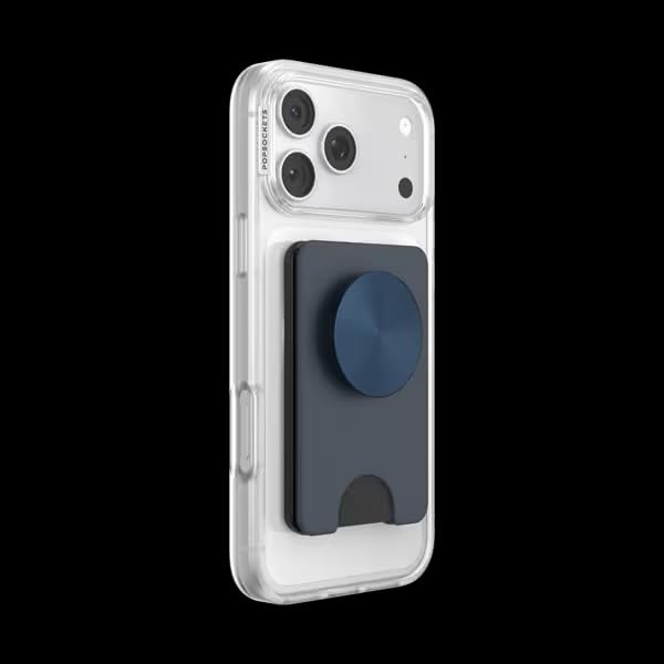PopSockets Kick-Out Wallet for MagSafe, Kickstand- Navy - Image 6