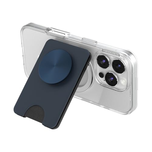 PopSockets Kick-Out Wallet for MagSafe, Kickstand- Navy - Image 4