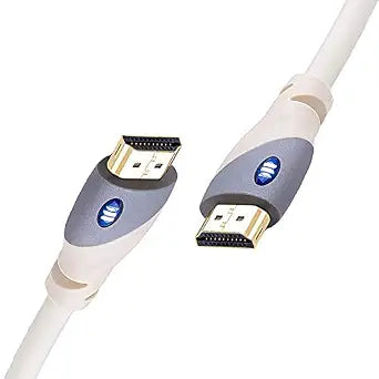 Monster HDMI Cable 4k Ultra HD with Ethernet - Corrosion-Resistant 24k Rose Gold Contacts and V-Grip Connection - HDMI Cable for PS3 and Computer Monitor - 6 FT