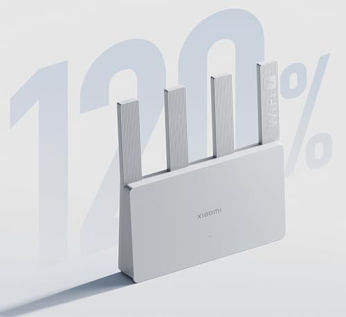 Xiaomi Wi-Fi 7 Router BE3600 2.5G-Dual-Band 3600Mbps,Quad-Core Processor,2.5G Port,Mesh Support,High-Speed for Gaming and 4K Streaming,IoT Compatible