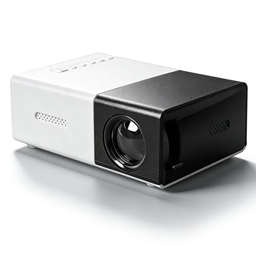 Mini Portable Projector, 2024 Upgrade 1080P Supported Projector for Outdoor Movies LED Pico Video Projector for Home Theater Movie Projector, Kids Christmas Birthday Gifts