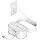 BEVA Travel Power Strip, 5FT Extension Cord, Retractable USB C Cable