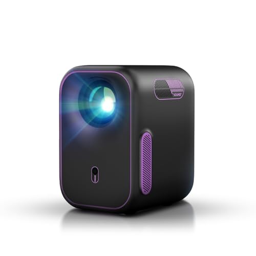 Google TV Projector with WiFi Bluetooth, 1080P Full Ultra HD 4K Supported, Smart Projection for Home Theater Movie, Outdoor Portable Mini HDMI NothingProjector NP One