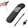 Dual Mode Mini Bluetooth Wireless Mouse - USB-C Receiver, 2.4G Wireless & Bluetooth, Rechargeable Finger & Touchpad Mouse with Anti-Lost Nylon Lanyard for PC, Laptops, Tablets & Smartphones (Black)