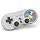 Switch Controller Wireless Gamepad Compatible with NS/Switch OLED/Windows PC - Classic SNES Style Controller with Motion Control/Vibration/Turbo/Wakeup - Gray