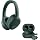 JLab JBuds Lux ANC Over Ear Headphones Bundle with JBuds Mini True Wireless Earbuds, Active Noise Cancelling, Bluetooth multipoint, Sage