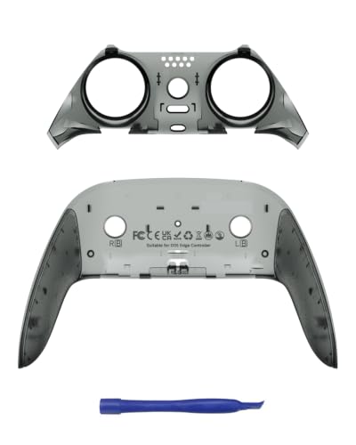 CHARM FOCUS Front Back Shell Grip Cover Support for PS5 Edge Controller