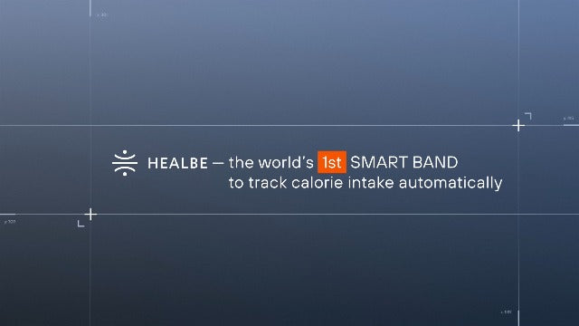 HEALBE Calorie Tracker, Automatic Calorie Intake Smart Band with App, Screen-Free Activity Tracker, Health Tracker, Sleep, Hydration, Stress, 24/7 Heart Rate, 5 ATM Waterproof