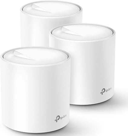 TP-Link Deco x20 Dual-Band WiFi 6 Mesh System, Deco X20 (3-Pack)