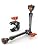 K&F CONCEPT 11" Magic Arm Clamp with Clamp ARRI 1/4" & 3/8" Thread Screw