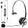 Wantek Headset wtih Mic, USB Headset with Microphone for PC, Computer Headset with Noise Canceling Microphone with Mute for Home Office Online Skype Zoom Meetings