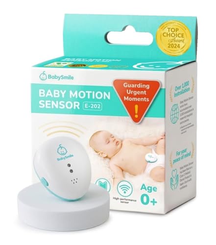 BabySmile Baby Movement Monitor for Newborn Sleep, Diaper Clip