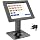 AboveTEK Anti-Theft iPad Kiosk Stand – POS iPad Security Mount with 360° Swivel & 75° Tilt, Heavy Duty Tablet Kiosk Desk Holder for Retail & Business POS Systems (Black)