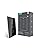 MoesGo WiFi RF433 Smart Touch Light Switch, No Neutral Wire, Black 3 Gang