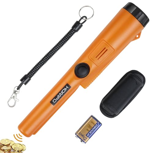 Metal Detector Pinpointer - Fully Waterproof Handheld Pin Pointer Wand, High Accuracy Professional Search Treasure Pinpointing Finder Probe