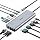 USB C Docking Station 4 Monitors 13 in 1, Dual HDMI+8K DP+VGA, 10Gbps, 100W PD, 6 USB C/A Ports, Ethernet, SD/TF, MOKiN Laptop Docking Station for MacBook/Dell/HP/Surface - Image 9