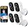 2.5K Wireless Home Security Cameras 4-Pack, Outdoor WiFi Free AI Person Detection, 4MP Color Night Vision, Full Duplex 2-Way Audio, IP66 Waterproof Battery Powered, U.S. AWS Cloud