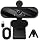 HD 1080P Webcam with Built-in Microphone and Rotatable Tripod, 1080P Video and Wide Angle Camera, Privacy Cover, for Desktop PC or Laptop Computer （Black） - Image 9