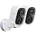 2.5K Wireless Home Security Cameras 2-Pack, Outdoor WiFi Free AI Person Detection, 4MP Color Night Vision, Full Duplex 2-Way Audio, IP66 Waterproof Battery Powered, U.S. AWS Cloud
