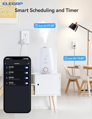 ELEGRP Smart Plug, Smart in-Wall Outlet Compatible - Image 5