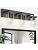 Bathroom Lighting Fixtures Over Mirror, Square Design & Rectangle Large Backplate, 3 Lights Morden Vanity Lighting Fixtures, Bathroom Light Fixtures for Bathroom/Living Room/Bedroom, Black
