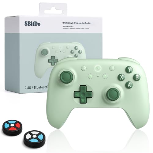 8Bitdo Ultimate 2C Wireless Controller (Green) - 1000Hz Polling