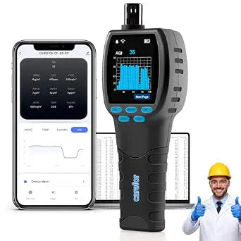 CF-60PP SMART Professional Air Quality Monitor Detector with CSV Report