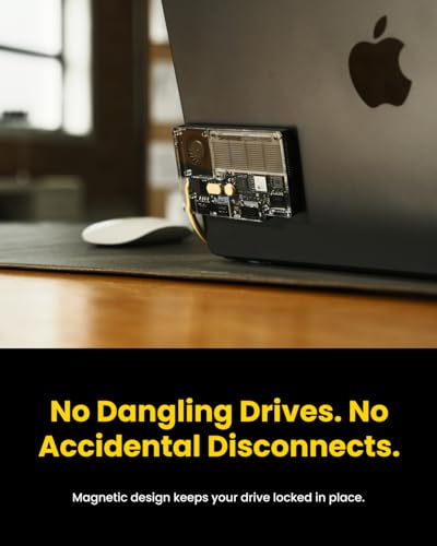 Disk Pro 1TB Portable SSD with Active-Cooling Fan, 10 Gbps with HDMI 2.1