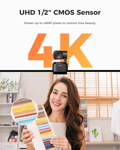 OBSBOT Tiny 2 Lite 4K Webcam for PC, AI Tracking PTZ | Computer Access - Image 4