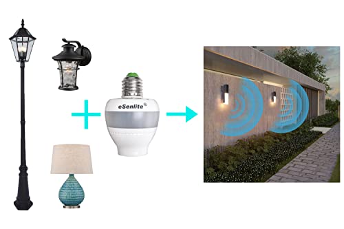 eLEDing Motion Sensor Retrofit Light Socket Adapter | Ambient Smart Li - Image 5