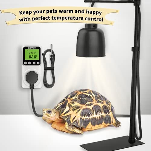 DIGITEN Digital Programmable Thermostat Outlet with Timer