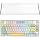 Geekria Clear Acrylic Keypads Cover for 75% Knob Keyboard, Compatible with Keychron Q1 HE/Max/Pro, EPOMAKER TH80, Glorious GMMK Pro