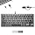 Macally Wired Keyboard for Mac with USB Hub (2X USBC / 1x USBA) - Compatible Small Apple Keyboard with 2 in 1 USB Plug - for MacBook Pro/Air, Mac mini, iMac