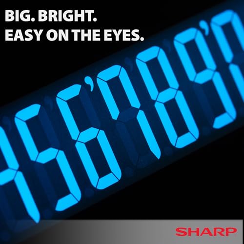 Sharp Paperless Printing Desk Calculator, White (EL-1901)