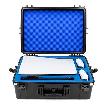 CASEMATIX Case for PS5 – Ultra-Rugged Hard Shell Travel Case