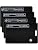 4-Pack Wallet Tracker Card iOS Android [Apple MFi Certified] Item Locator