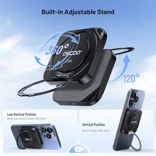 1TB Magnetic External SSD, Up to 2000MB/s Portable Hard Drive