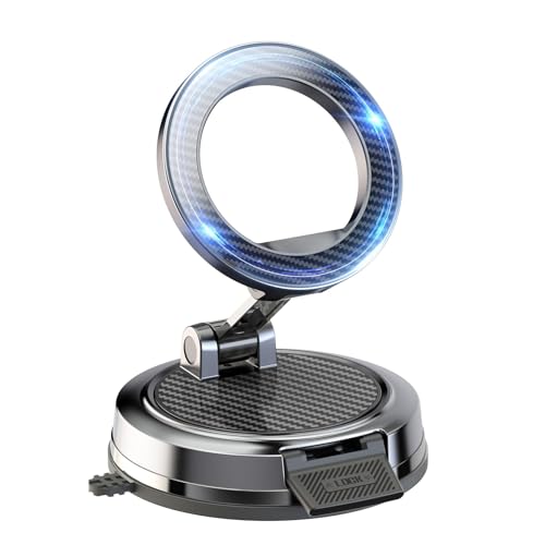Magnetic Phone Holder — Secure 360° Car & Desk Mount - Image 2