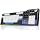 Ajazz AK35I V4 Full Size Wireless Mechanical Keyboard with 1.14" Color Screen & Knob, Tri-Mode Gasket Hot Swappable Gaming Keyboard, 10000mAh Battery, RGB, Black White Blue