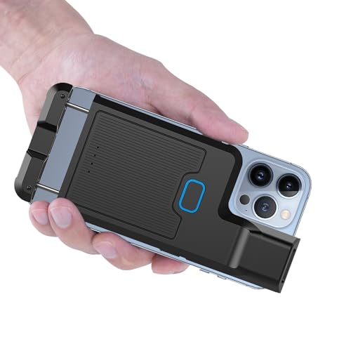Alacrity Bluetooth 2D Barcode Scanner Upgraded 1D 2D QR Wireless Portable Back Clip Barcode Reader Scanner for Smartphone iPhone iOS Android
