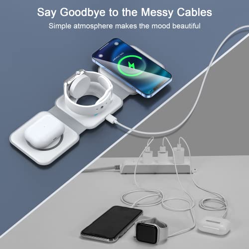 3 in 1 Wireless Charging Station for Apple,Foldable | Wireless Charger - Image 5